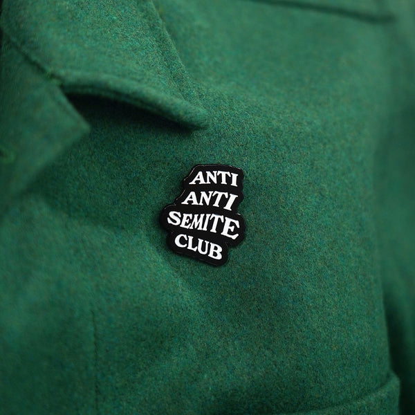 Anti Anti Enamel Pin