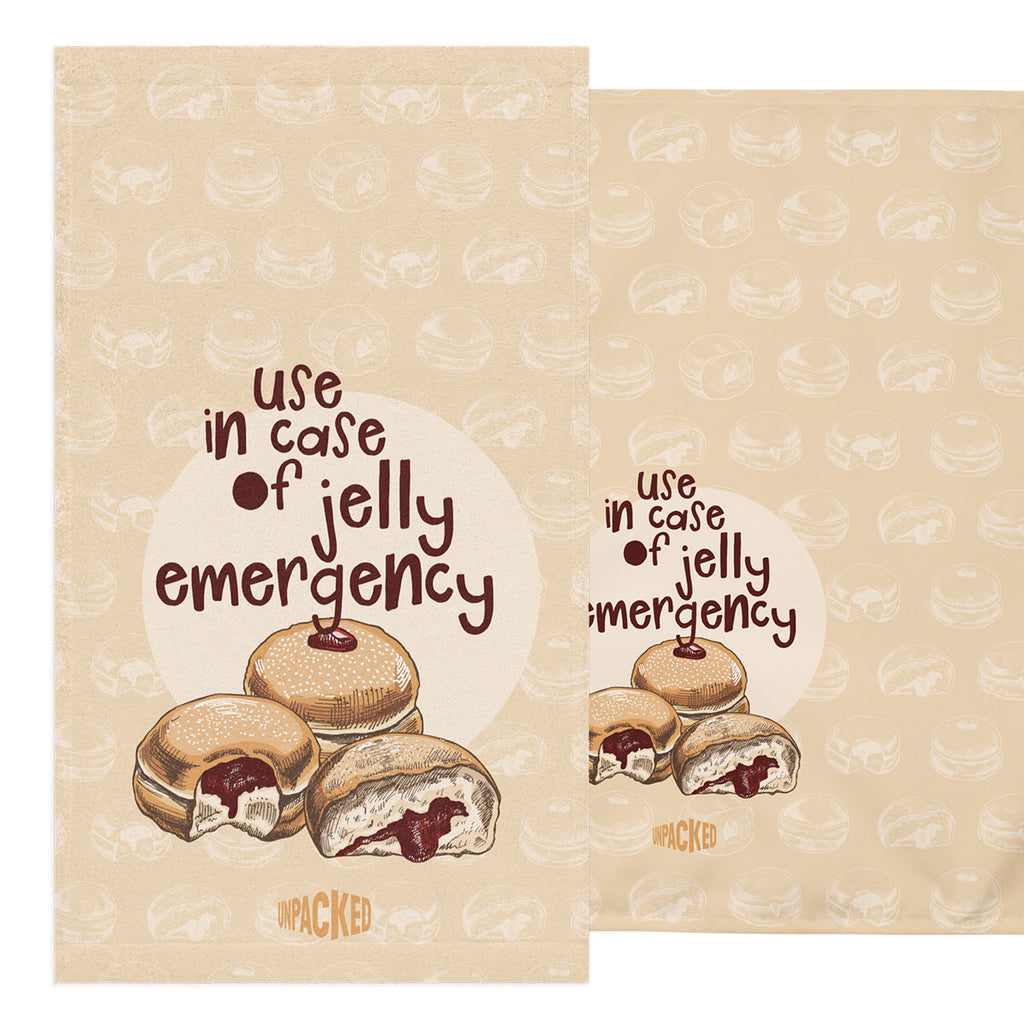 Use In Case of Jelly Emergency - Towel & Napkins