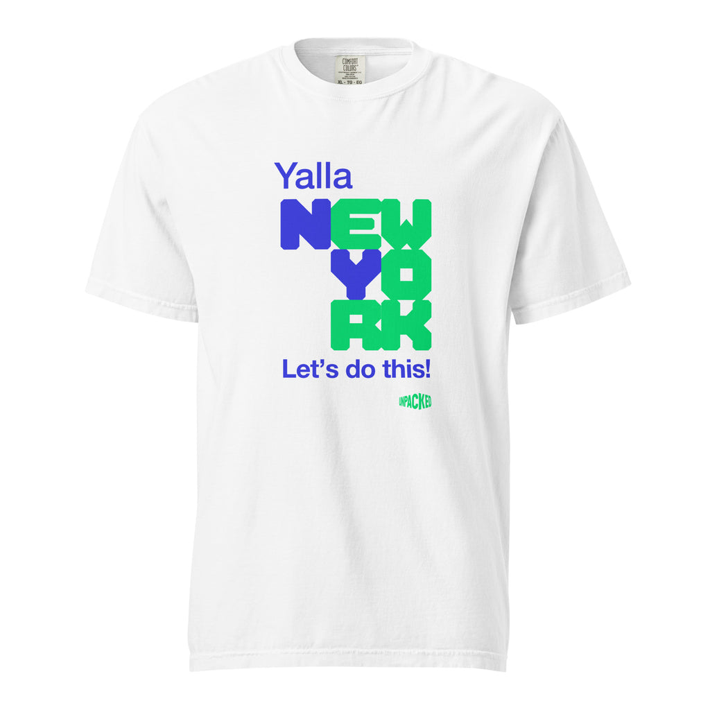 Yalla New York Let's Do This Tee