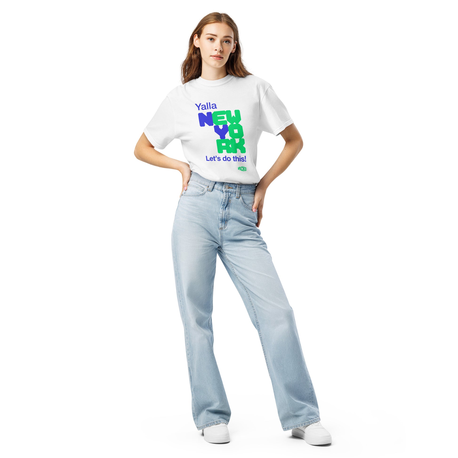 Yalla New York Let's Do This Tee