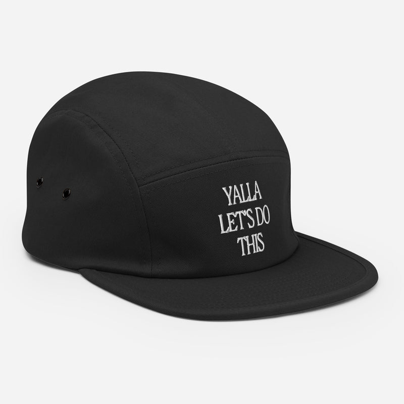 Yalla Let's Do This 5-Panel Cap